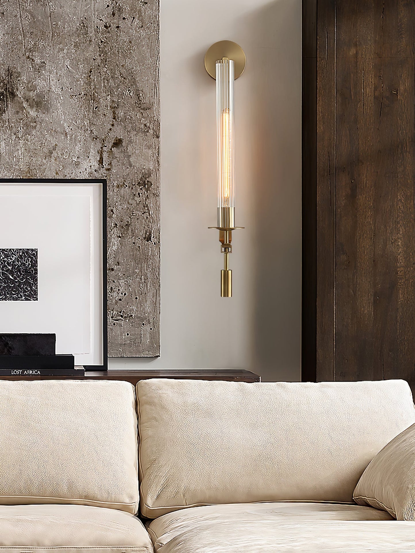 French Classicism Wall Lamp - Elegant Design with Adjustable Brightnes