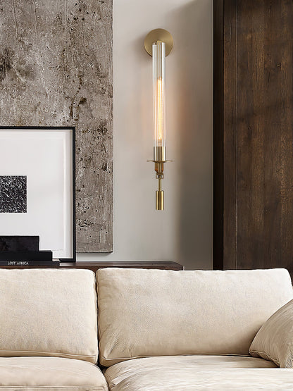 French Classicism Wall Lamp - Elegant Design with Adjustable Brightnes