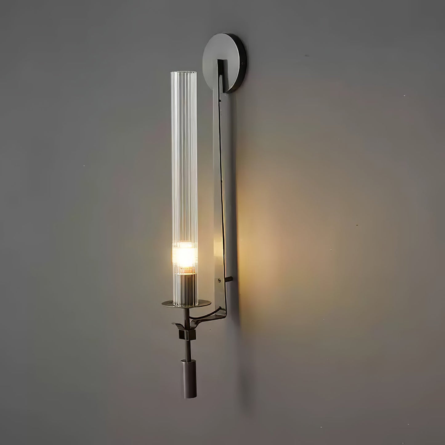 French Classicism Wall Lamp - Elegant Design with Adjustable Brightnes