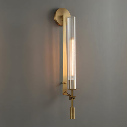 French Classicism Wall Lamp - Elegant Design with Adjustable Brightnes