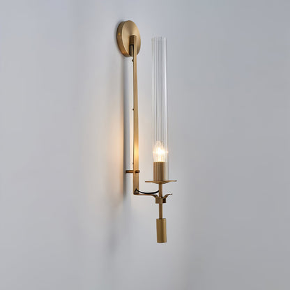French Classicism Wall Lamp - Elegant Design with Adjustable Brightnes