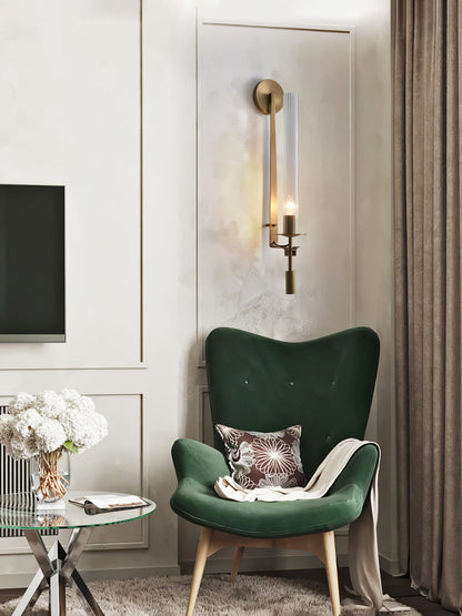 French Classicism Wall Lamp - Elegant Design with Adjustable Brightnes