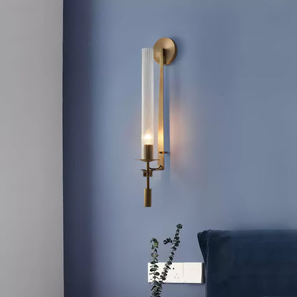 French Classicism Wall Lamp - Elegant Design with Adjustable Brightnes