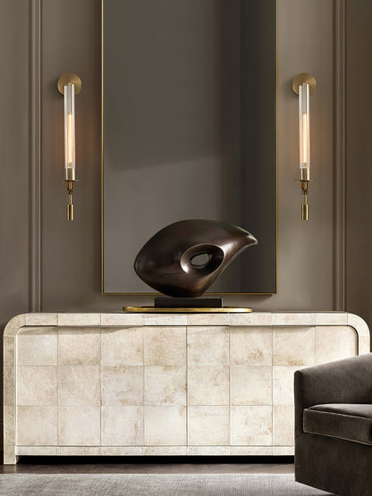 French Classicism Wall Lamp - Elegant Design with Adjustable Brightnes