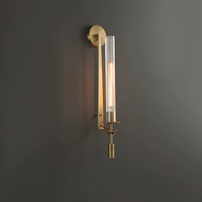 French Classicism Wall Lamp - Elegant Design with Adjustable Brightnes