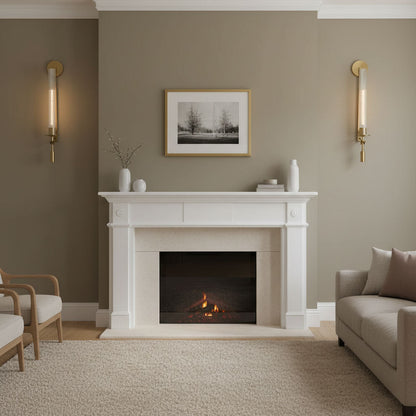 French Classicism Wall Lamp - Elegant Design with Adjustable Brightnes