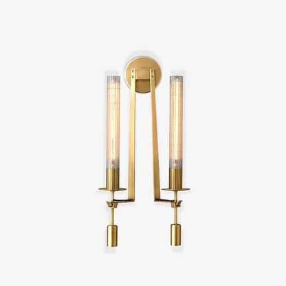 French Classicism Plug-in Wall Lamp with Adjustable Brightness & Timel