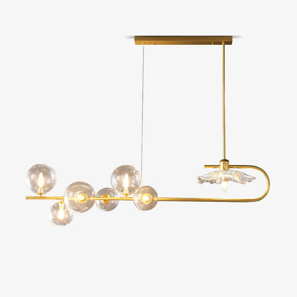 Fulesi Elegant Crystal Chandelier with Adjustable Brightness & Remote