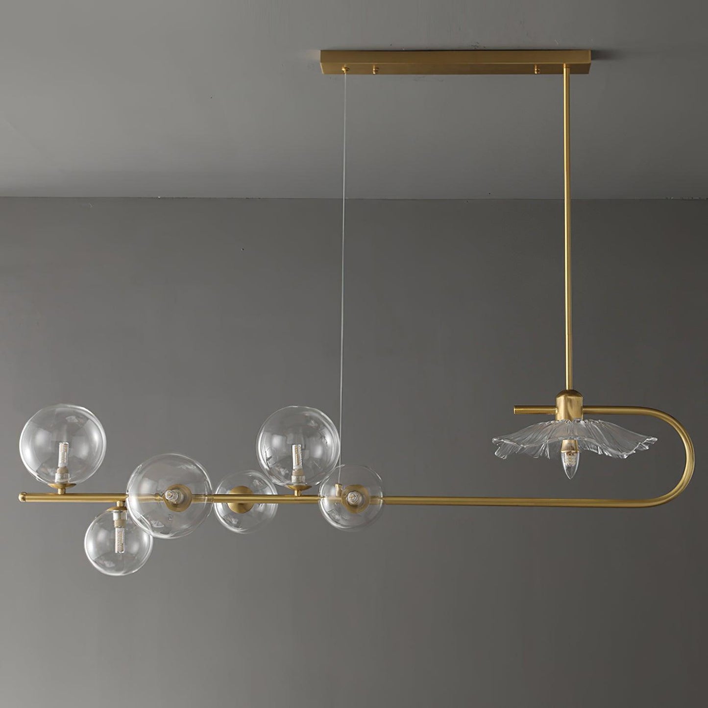 Fulesi Elegant Crystal Chandelier with Adjustable Brightness & Remote