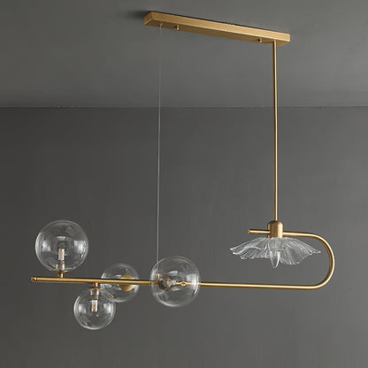 Fulesi Elegant Crystal Chandelier with Adjustable Brightness & Remote