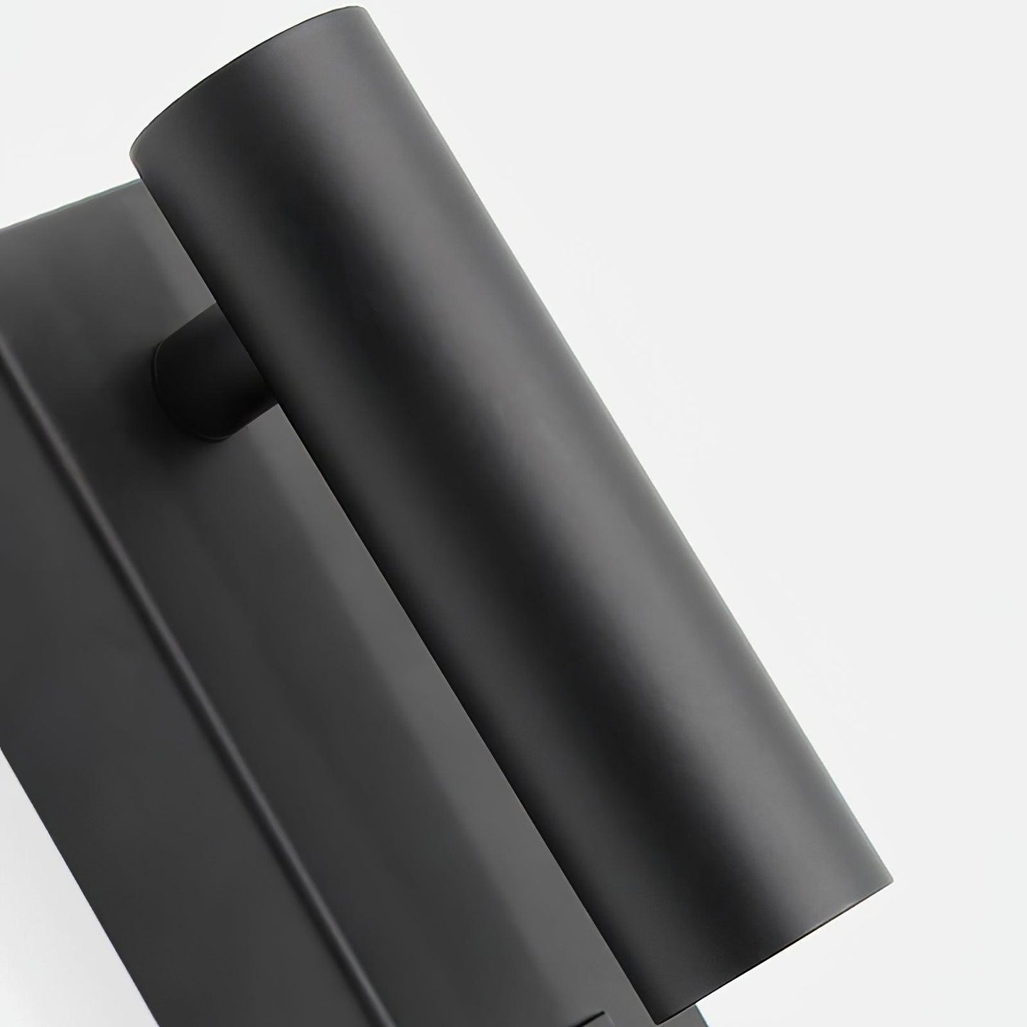 Black USB Wall Light with Adjustable Brightness and Touch Control