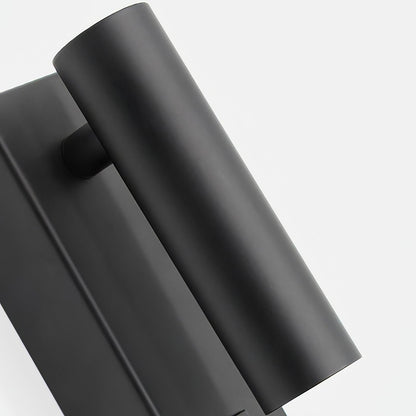 Black USB Wall Light with Adjustable Brightness and Touch Control