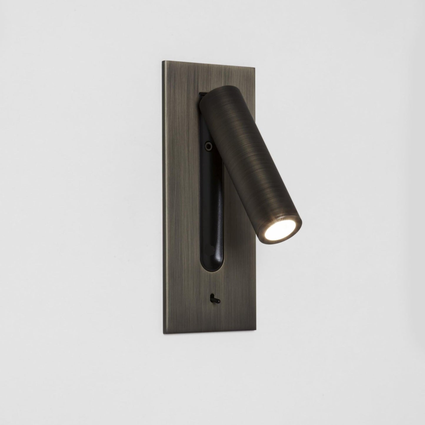 Folded Back Bedside Wall Lamp with Adjustable Brightness & Space-Savin