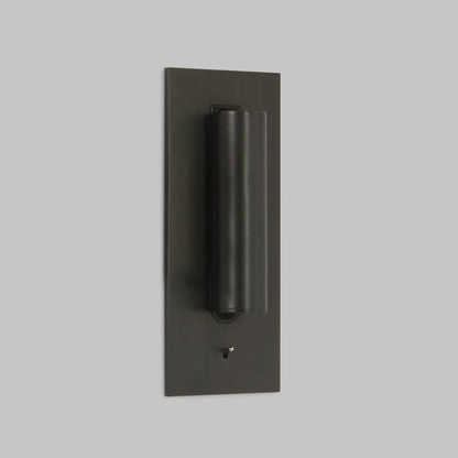 Folded Back Bedside Wall Lamp with Adjustable Brightness & Space-Savin