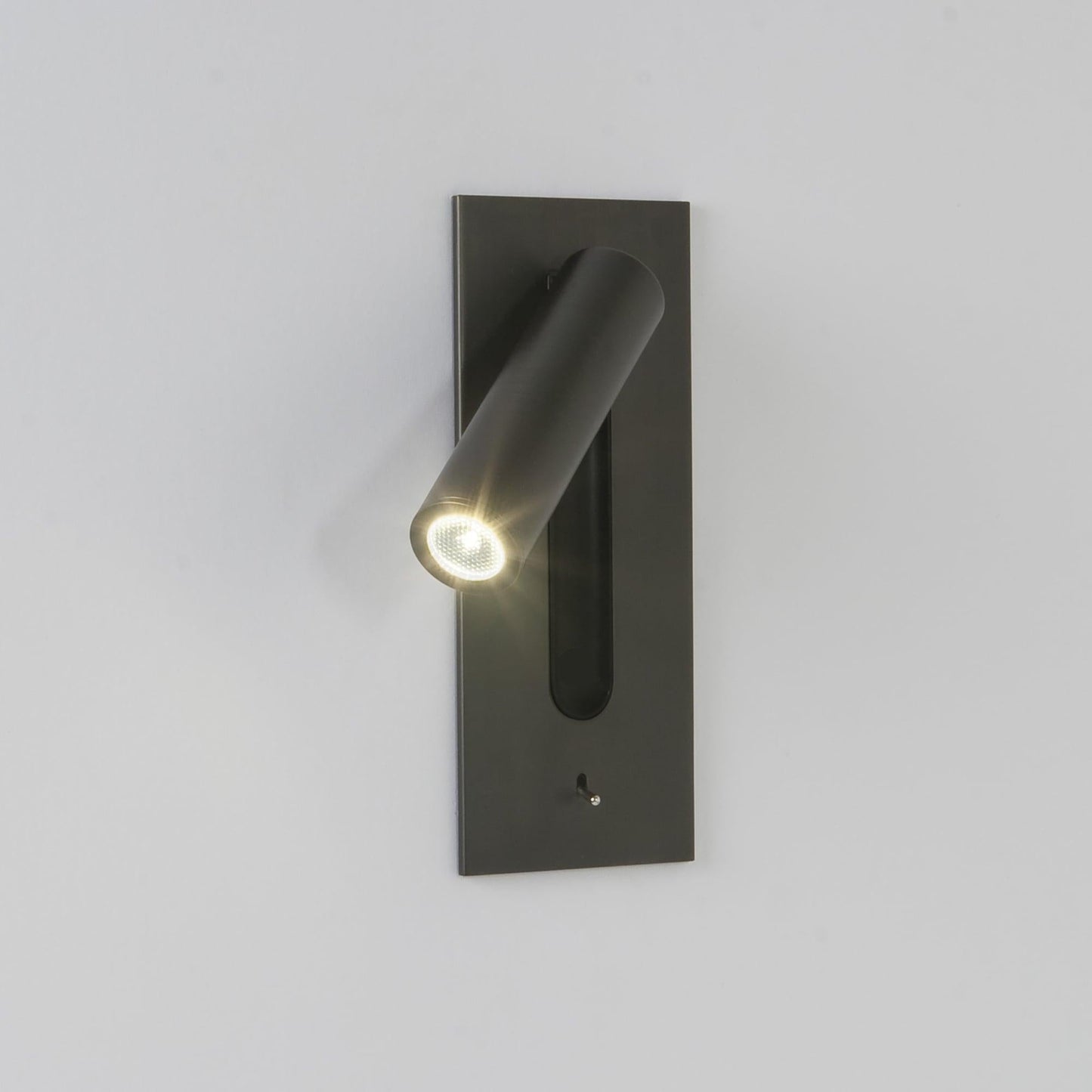 Folded Back Bedside Wall Lamp with Adjustable Brightness & Space-Savin