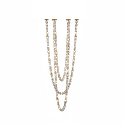 Gabriel Gold Chandelier - Elegant Design with Adjustable Brightness