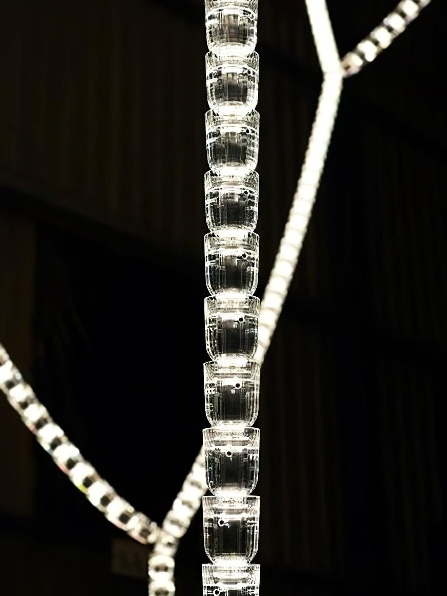 Gabriel Waveform LED Chandelier - Dimmable, Modern Design, Energy Effi