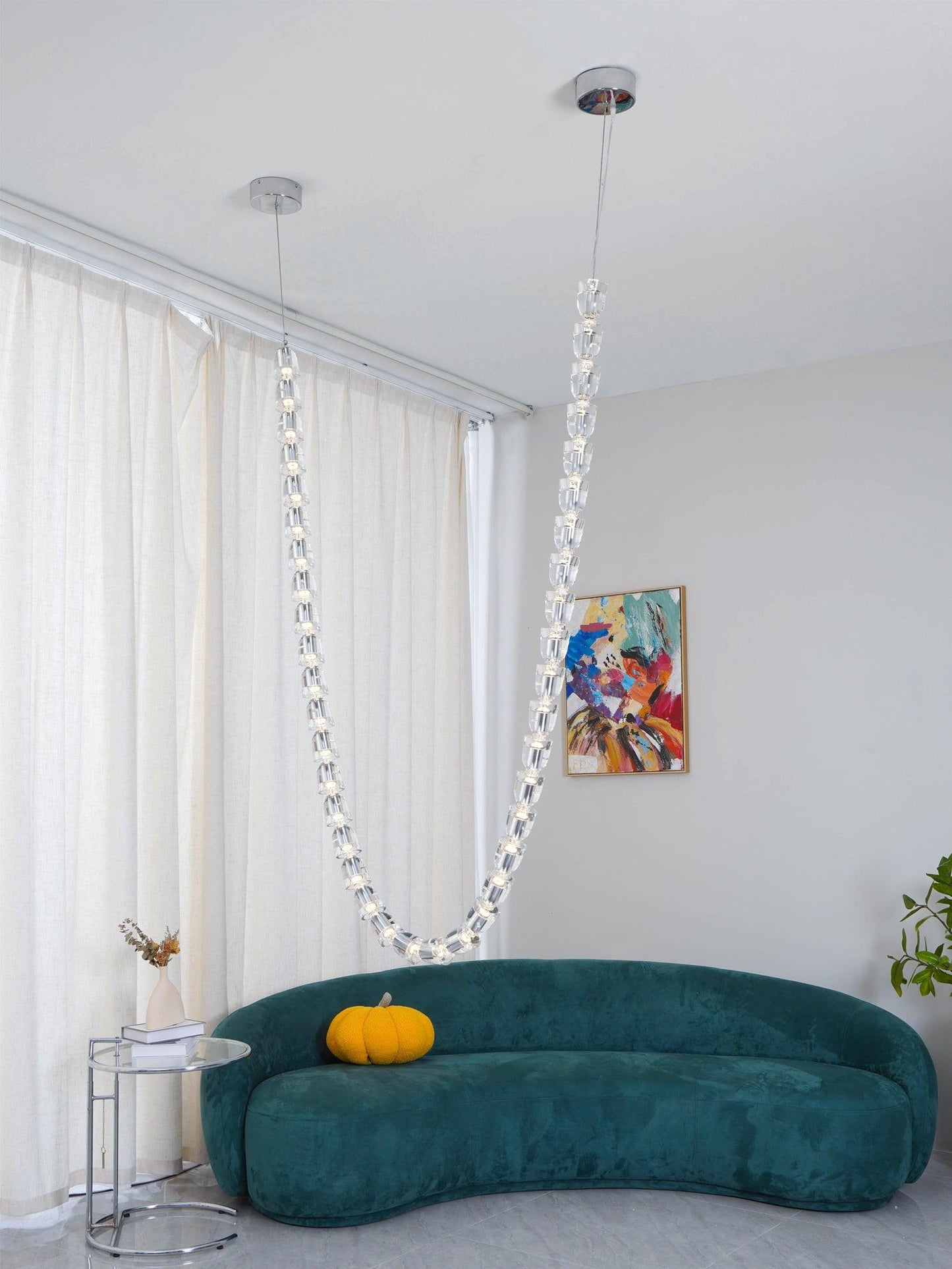 Gabriel Gold Chandelier - Elegant Design with Adjustable Brightness