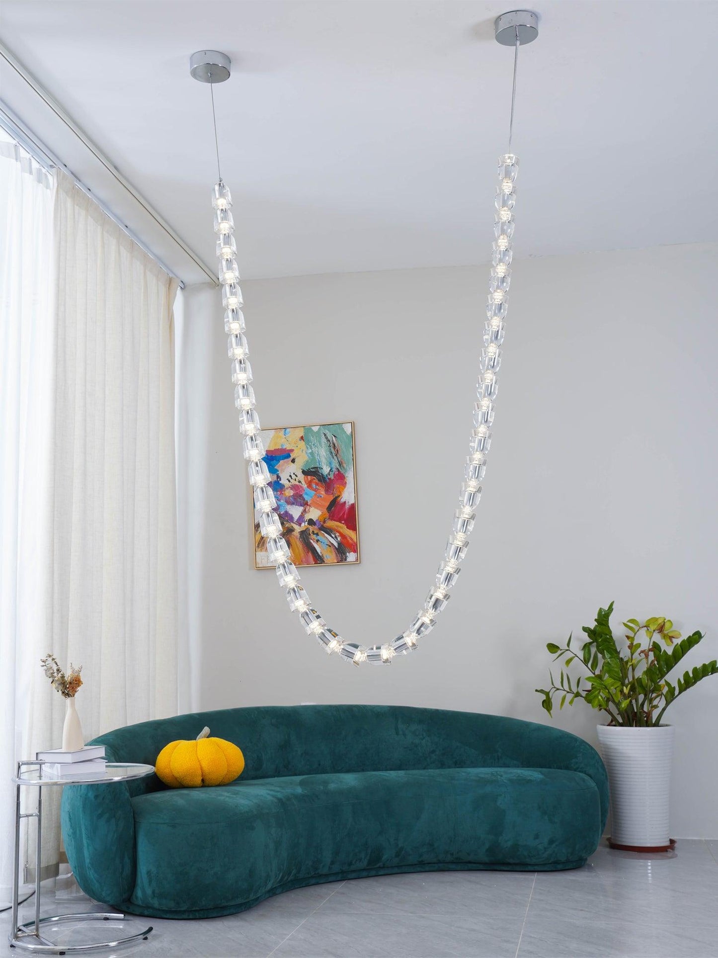 Gabriel Gold Chandelier - Elegant Design with Adjustable Brightness