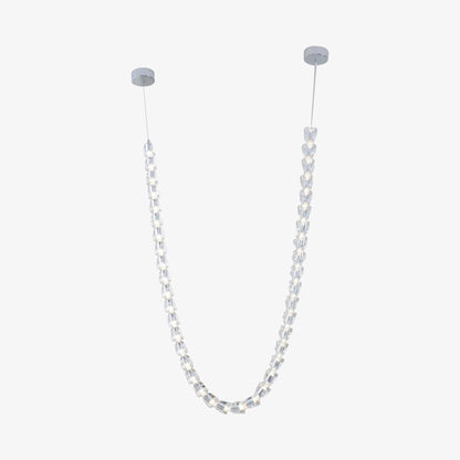 Gabriel Chrome Chandelier - Elegant Design with Adjustable Height & LE