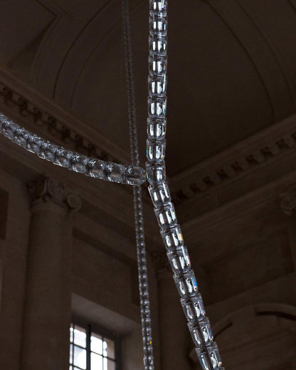 Gabriel Waveform LED Chandelier - Dimmable, Modern Design, Energy Effi
