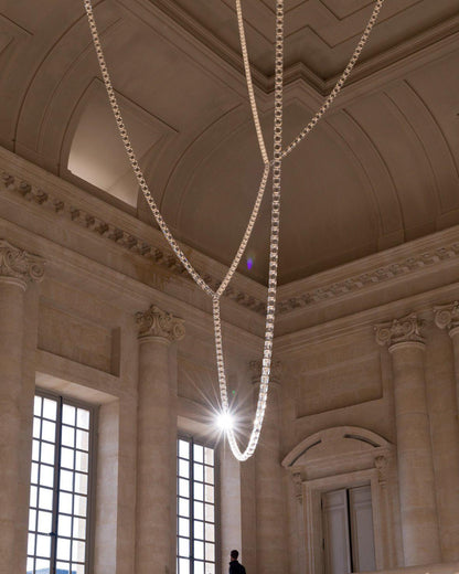 Gabriel Gold Chandelier - Elegant Design with Adjustable Brightness