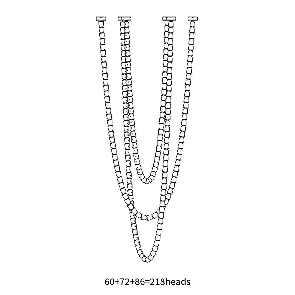Gabriel Chrome Chandelier - Elegant Design with Adjustable Height & LE