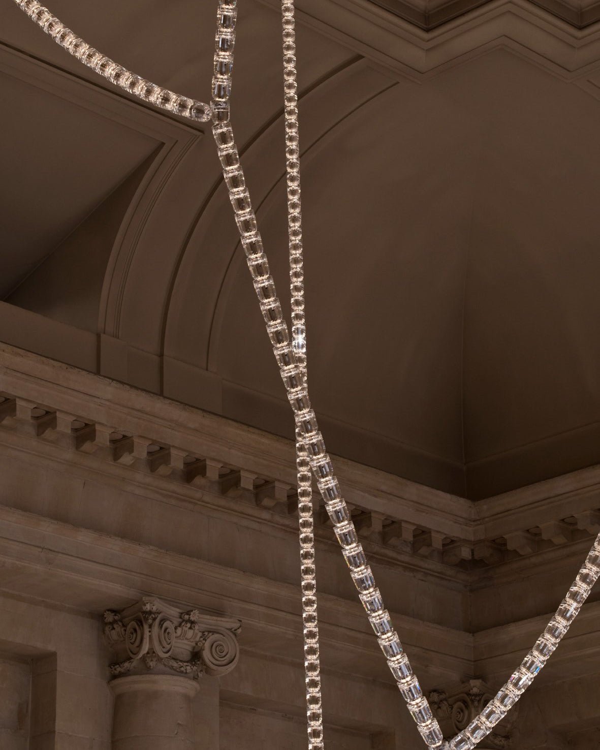 Gabriel Chrome Chandelier - Elegant Design with Adjustable Height & LE