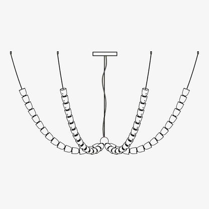 Gabriel Branch LED Chandelier | Custom Size, Energy-Efficient Design