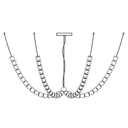 Gabriel Branch LED Chandelier | Custom Size, Energy-Efficient Design