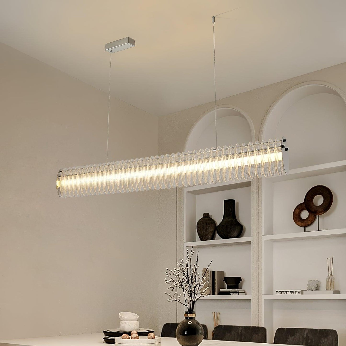 Elegant Gand Chandelier - Modern Design with Adjustable Brightness