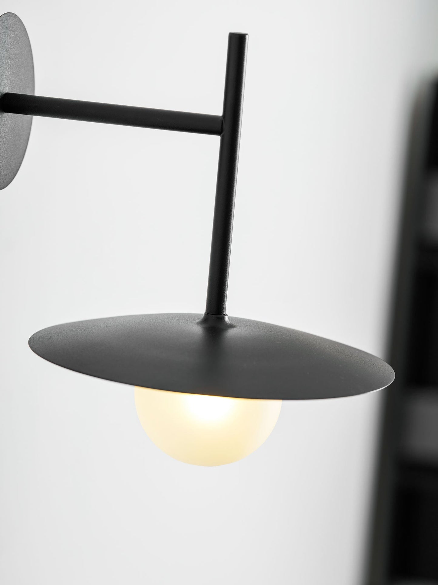 Gea Iron Wall Lamp - Adjustable Angle, Industrial Design, Durable Fini