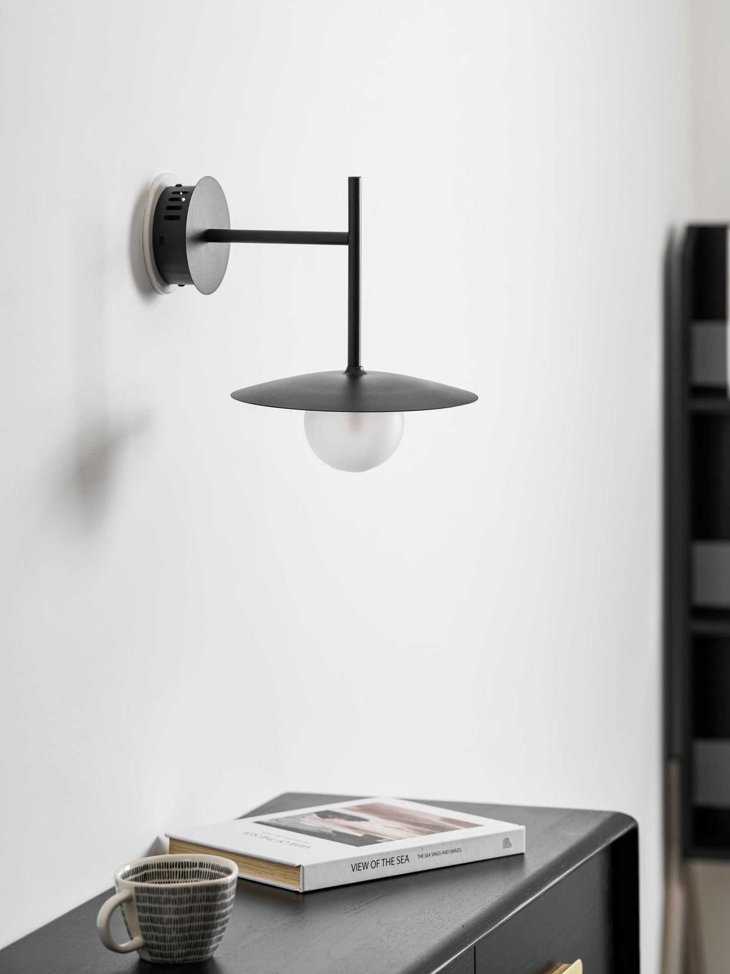 Gea Iron Wall Lamp - Adjustable Angle, Industrial Design, Durable Fini