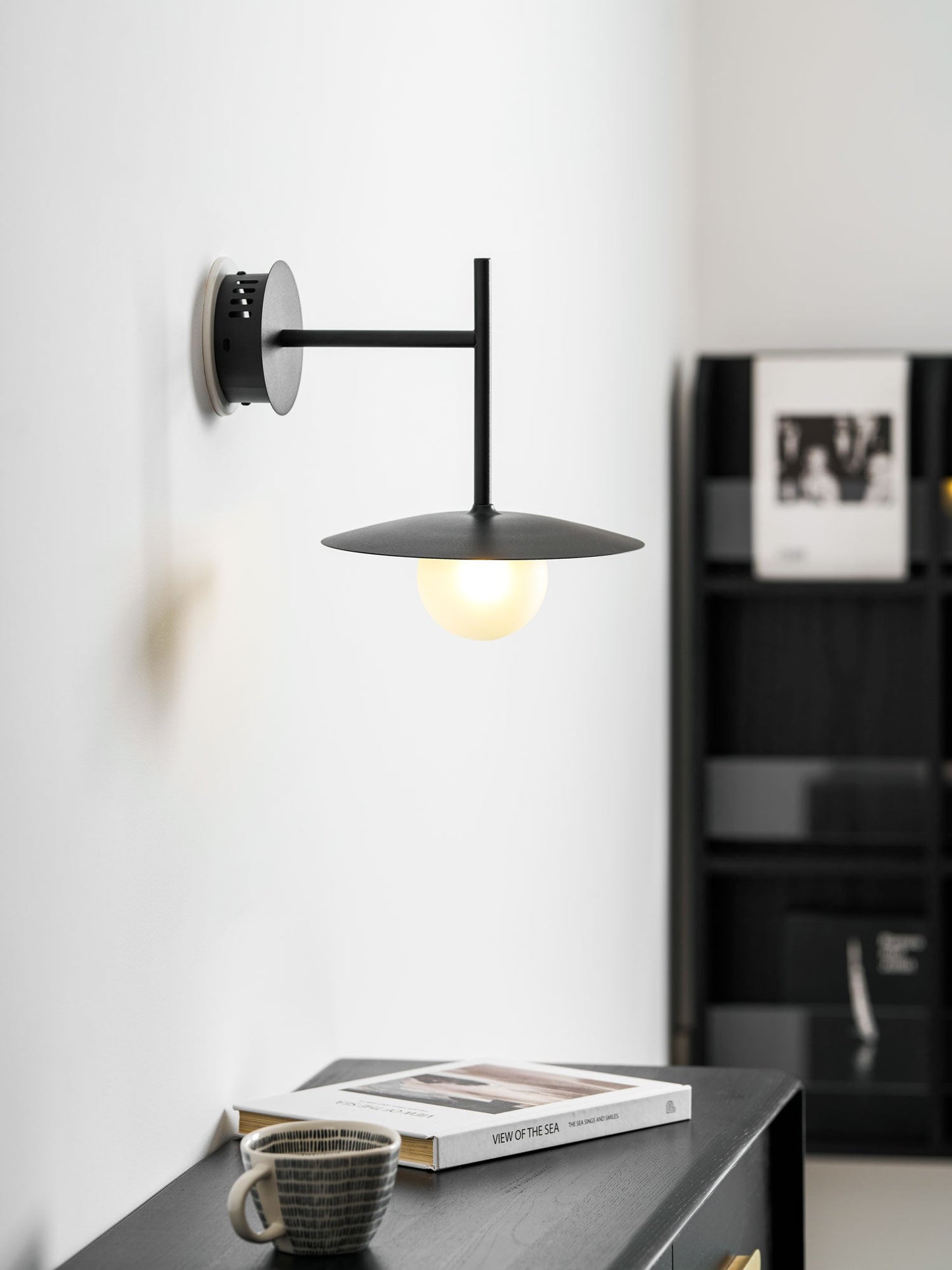 Gea Iron Wall Lamp - Adjustable Angle, Industrial Design, Durable Fini