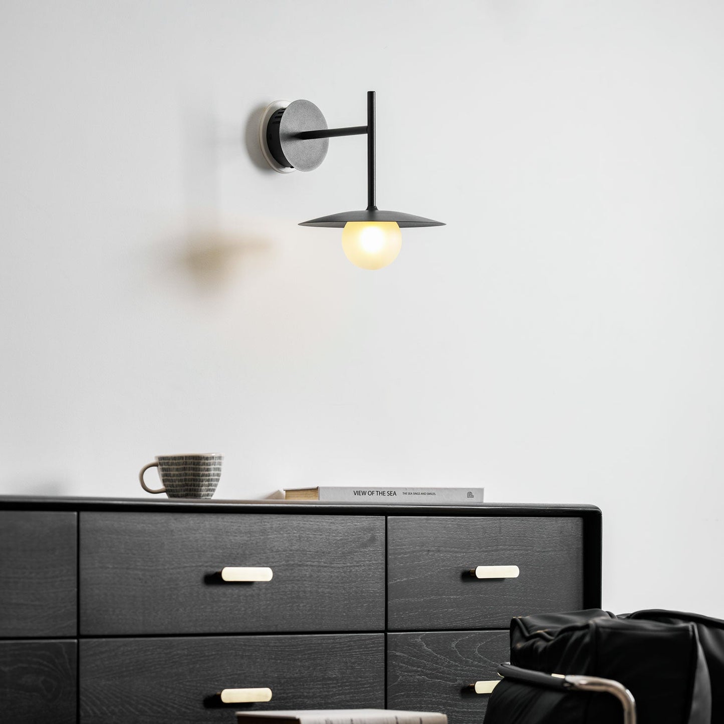 Gea Iron Wall Lamp - Adjustable Angle, Industrial Design, Durable Fini