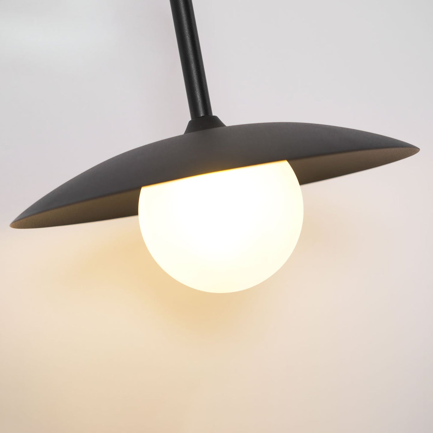 Gea Swing Arm Wall Lamp - Adjustable Light & Plug-in Design