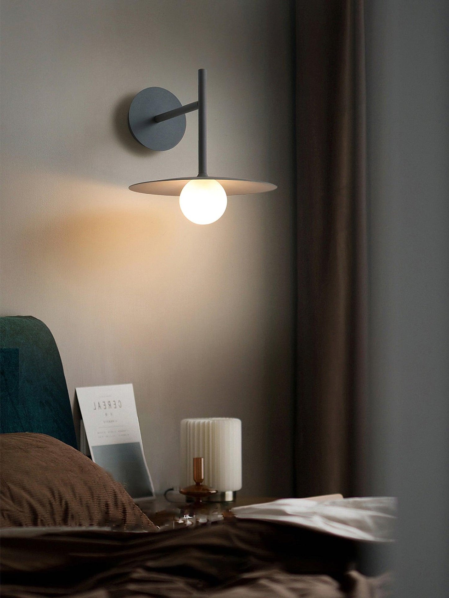 Gea Iron Wall Lamp - Adjustable Angle, Industrial Design, Durable Fini