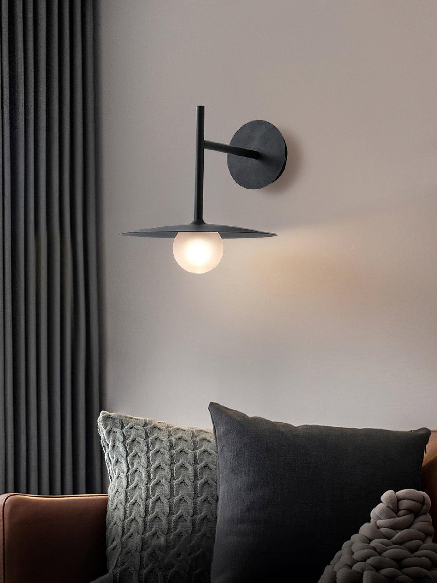 Gea Iron Wall Lamp - Adjustable Angle, Industrial Design, Durable Fini