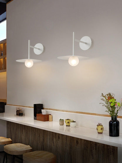Gea Iron Wall Lamp - Adjustable Angle, Industrial Design, Durable Fini