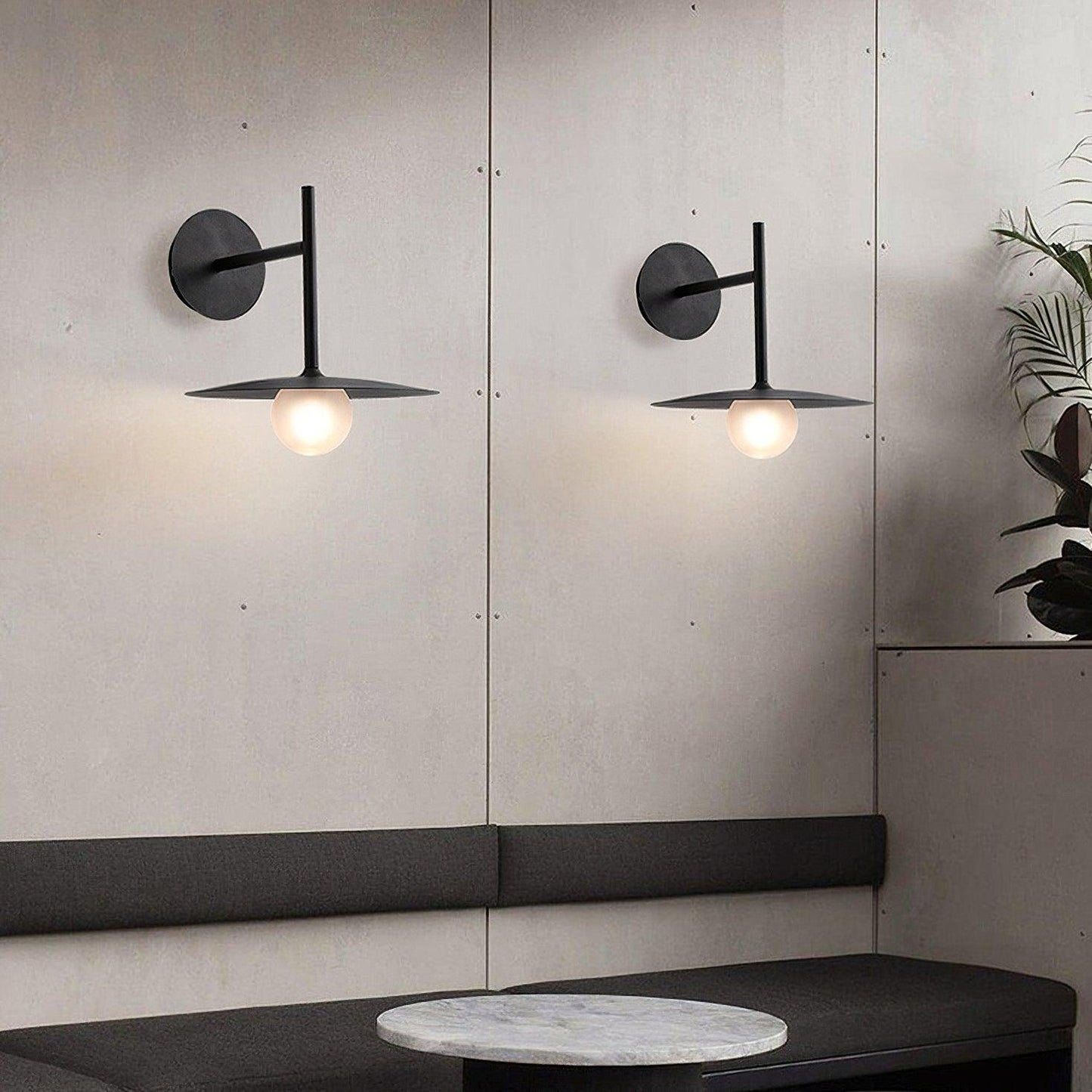 Gea Iron Wall Lamp - Adjustable Angle, Industrial Design, Durable Fini