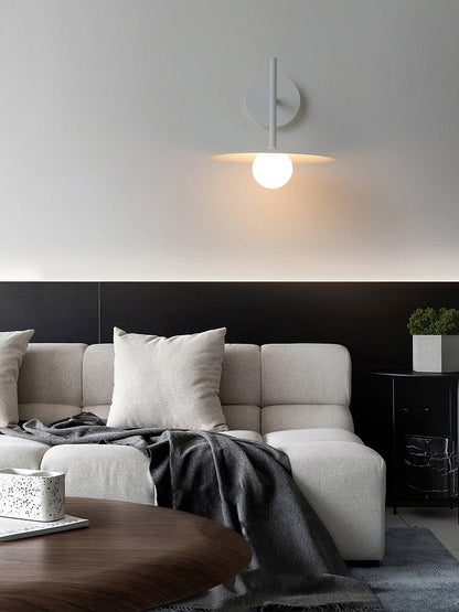 Gea Iron Wall Lamp - Adjustable Angle, Industrial Design, Durable Fini