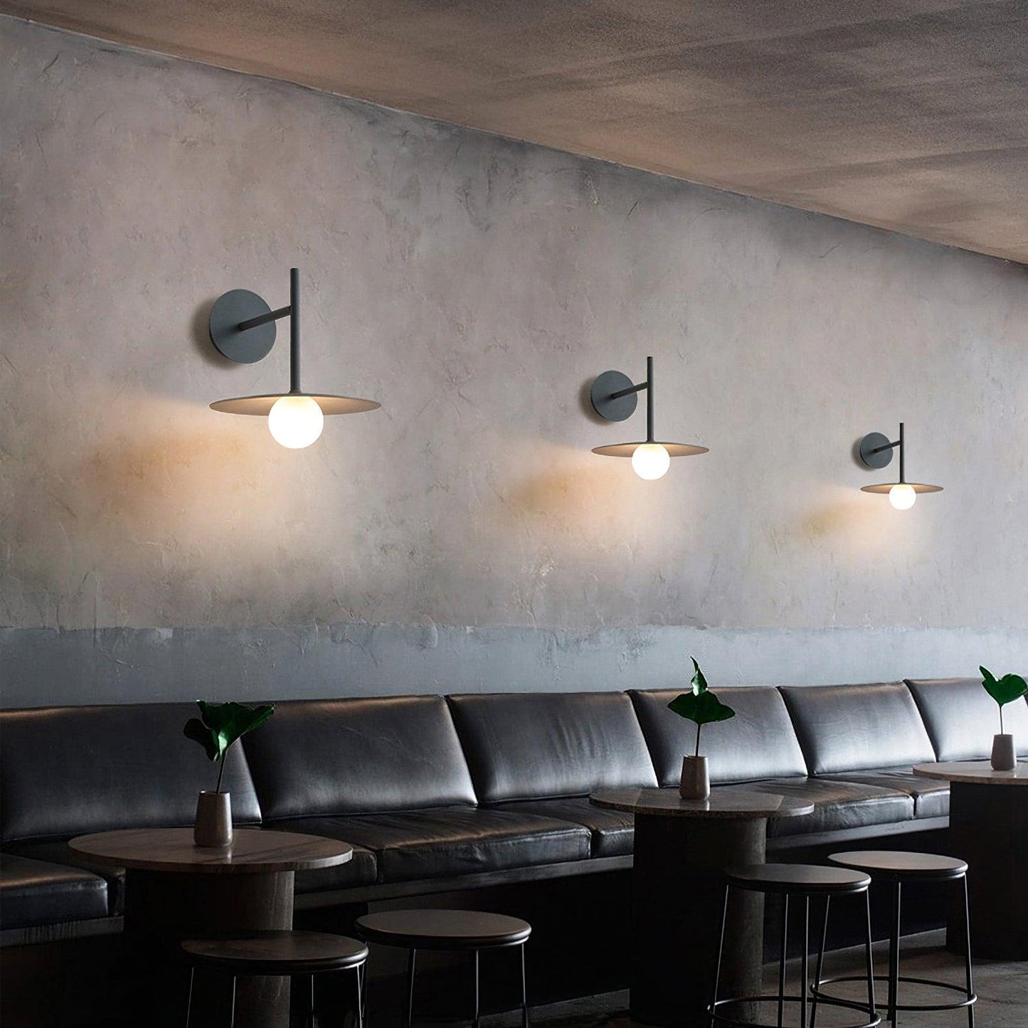 Gea Iron Wall Lamp - Adjustable Angle, Industrial Design, Durable Fini