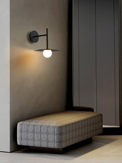 Gea Iron Wall Lamp - Adjustable Angle, Industrial Design, Durable Fini