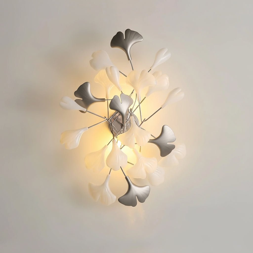 Gingko Modern Wall Lamp - LED Illumination & Adjustable Brightness