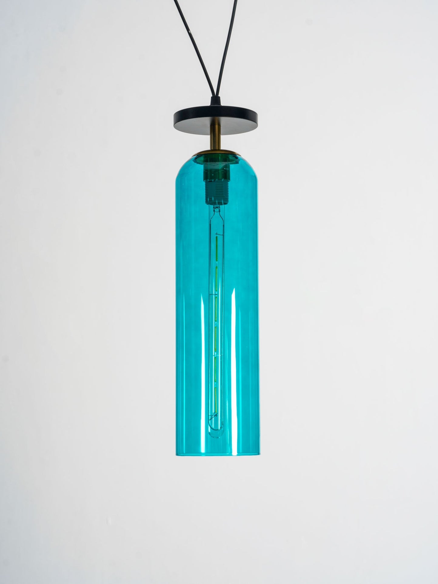 Modern Geometric Shape Chandelier with Adjustable Height & LED Lightin