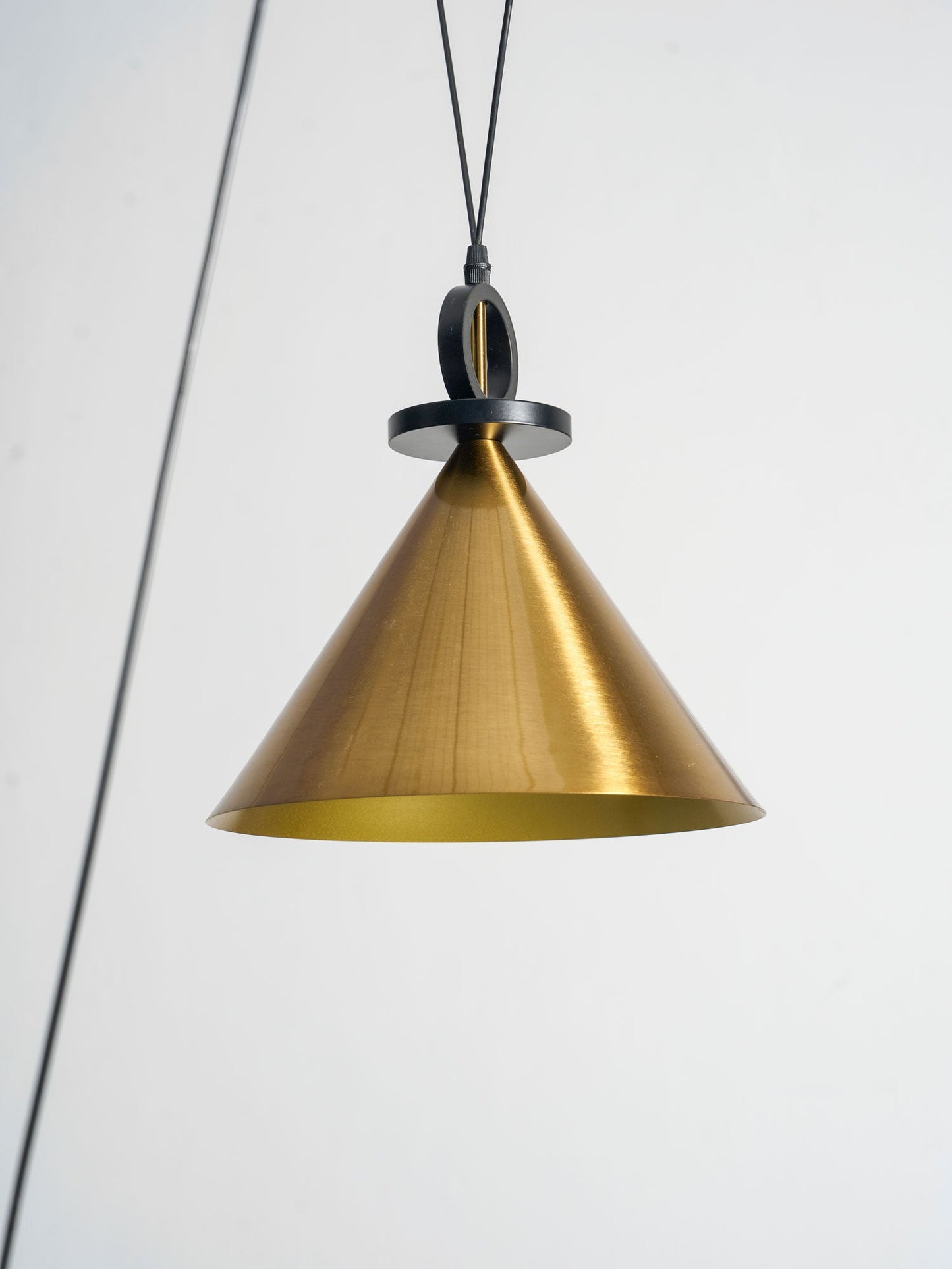 Modern Geometric Shape Chandelier with Adjustable Height & LED Lightin