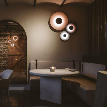 Simplicity Glow Plug-in Wall Light with Dimmable Brightness & Energy S