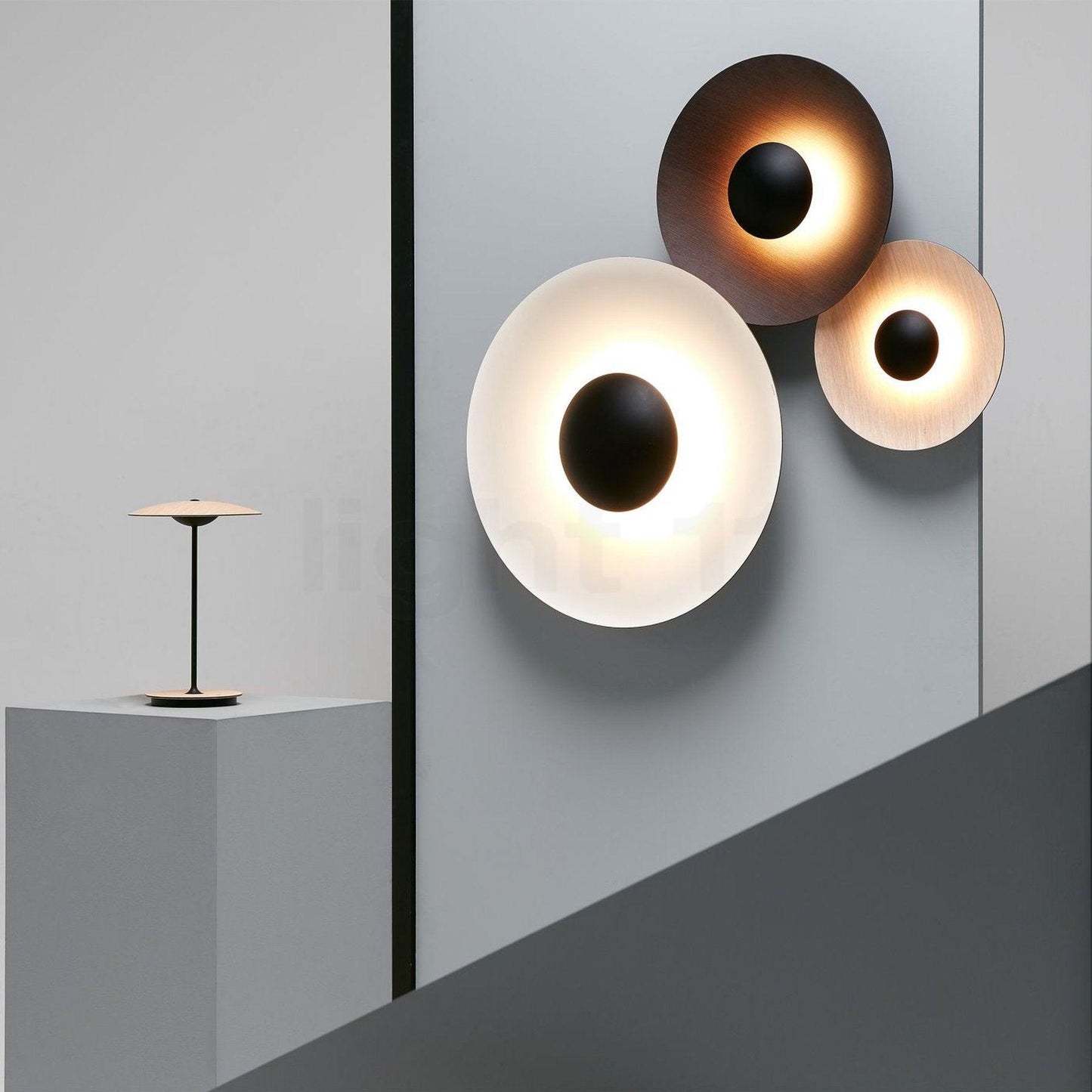 Simplicity Glow Plug-in Wall Light with Dimmable Brightness & Energy S