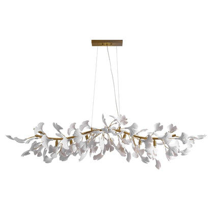 Gingko Cascade Chandelier - Modern LED Lighting with Adjustable Bright