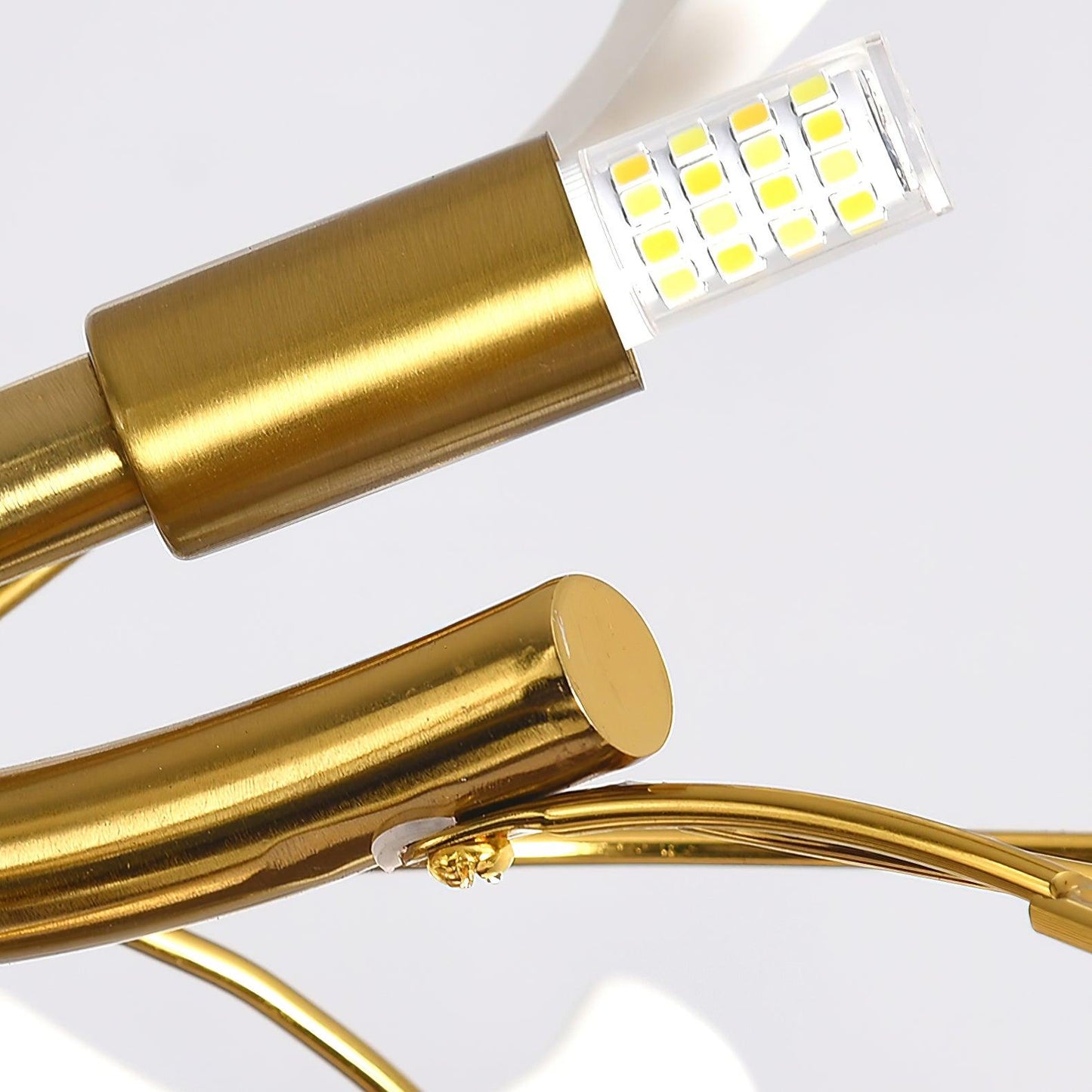 Gingko Cascade Chandelier - Modern LED Lighting with Adjustable Bright